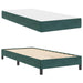 Pat boxspring cu saltea Verde închis 90 x 190 cm Catifea - WALTI WALTI