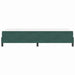 Pat boxspring cu saltea Verde închis 90 x 200 cm Catifea - WALTI WALTI
