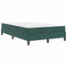 Pat boxspring cu saltea Verde închis 120 x 190 cm Catifea - WALTI WALTI