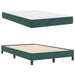 Pat boxspring cu saltea Verde închis 120 x 190 cm Catifea - WALTI WALTI