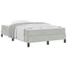 Pat boxspring cu saltea Gri deschis 120 x 200 cm Catifea - WALTI WALTI