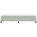Pat boxspring cu saltea Gri deschis 120 x 200 cm Catifea - WALTI WALTI