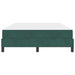 Pat boxspring cu saltea Verde închis 140 x 190 cm Catifea - WALTI WALTI