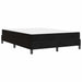 Pat boxspring cu saltea cu saltea Negru 160 x 200 cm Catifea - WALTI WALTI
