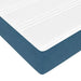 Pat boxspring cu saltea Albastru închis 160 x 200 cm Catifea - WALTI WALTI