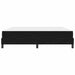 Pat boxspring cu saltea cu saltea Negru 180 x 200 cm Catifea - WALTI WALTI