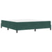 Pat boxspring cu saltea Verde închis 180 x 200 cm Catifea - WALTI WALTI