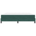 Pat boxspring cu saltea Verde închis 180 x 200 cm Catifea - WALTI WALTI