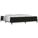 Pat boxspring cu saltea cu saltea Negru 200 x 200 cm Catifea - WALTI WALTI