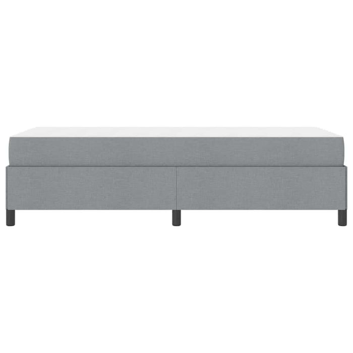 Pat cu arcuri Gri deschis, Negru 90 x 200 cm - WALTI WALTI