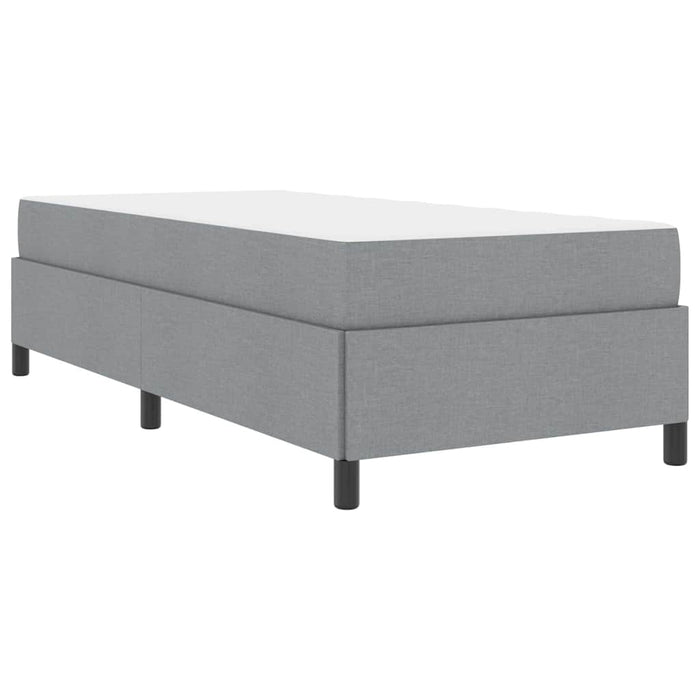 Pat cu arcuri Gri deschis, Negru 100 x 200 cm - WALTI WALTI