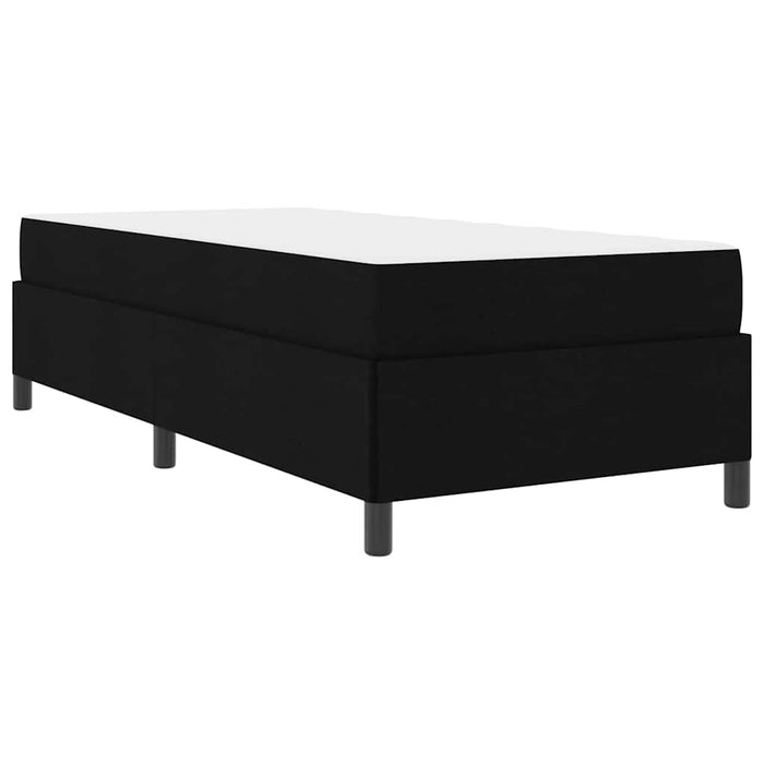 Pat cu arcuri Negru, Negru 100 x 200 cm - WALTI WALTI