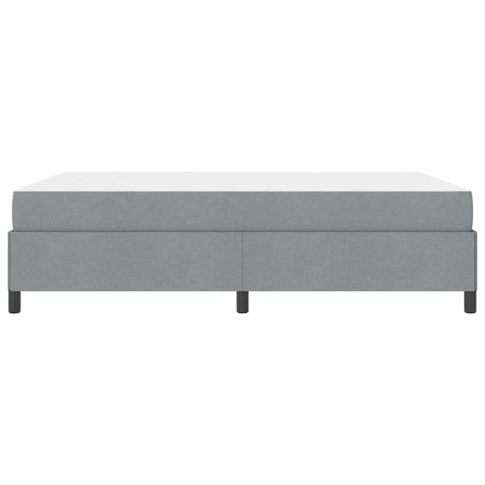 Pat cu arcuri Gri deschis, Negru 140 x 190 cm - WALTI WALTI