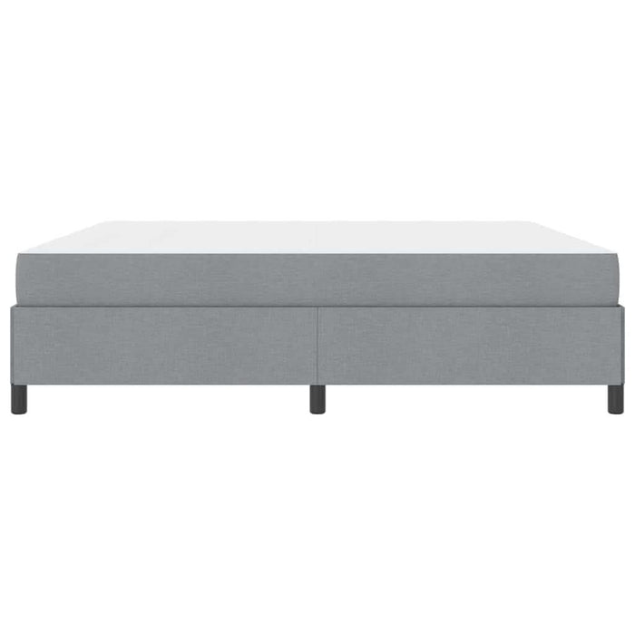 Pat cu arcuri Gri deschis, Negru 200 x 200 cm - WALTI WALTI