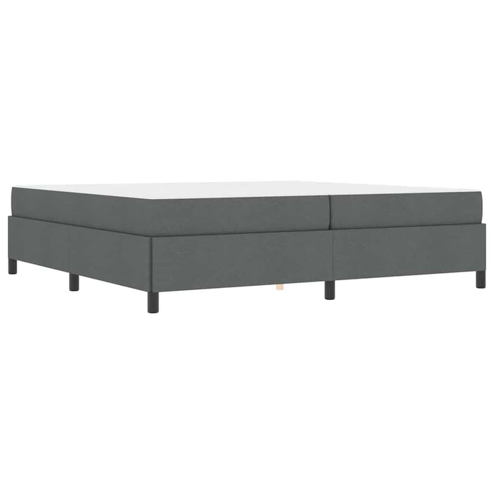 Pat cu arcuri Gri închis, Negru 200 x 200 cm - WALTI WALTI