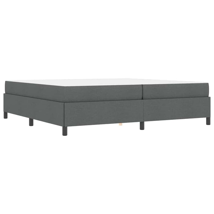 Pat cu arcuri Gri închis, Negru 200 x 200 cm - WALTI WALTI