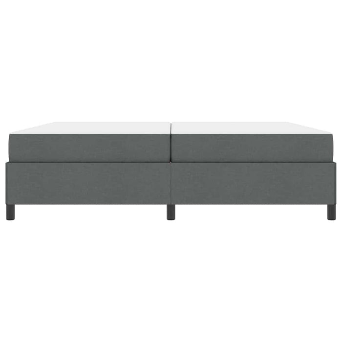 Pat cu arcuri Gri închis, Negru 200 x 200 cm - WALTI WALTI