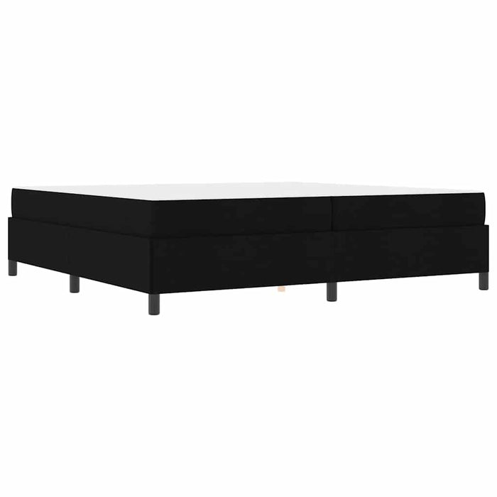 Pat cu arcuri Negru, Negru 200 x 200 cm - WALTI WALTI