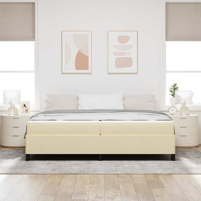 Pat cu arcuri Crema, Negru 200 x 200 cm - WALTI WALTI