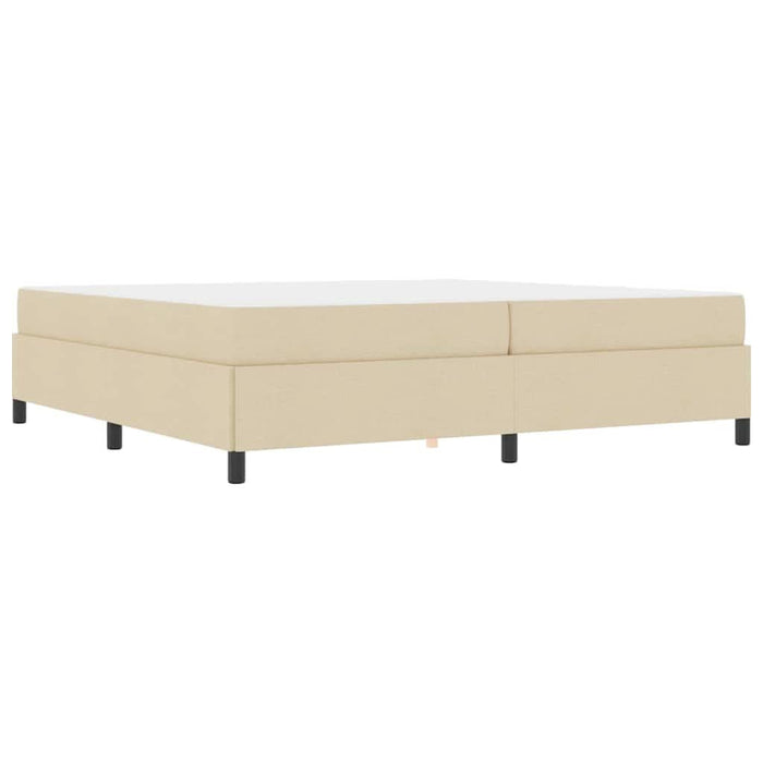 Pat cu arcuri Crema, Negru 200 x 200 cm - WALTI WALTI