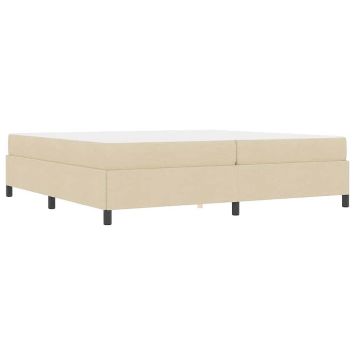 Pat cu arcuri Crema, Negru 200 x 200 cm - WALTI WALTI