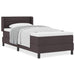 Pat boxspring cu saltea cu saltea Maro închis 80 x 200 cm - WALTI WALTI