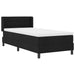 Pat boxspring cu saltea cu saltea Negru 100 x 200 cm - WALTI WALTI