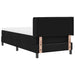 Pat boxspring cu saltea cu saltea Negru 100 x 200 cm - WALTI WALTI