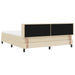 Pat boxspring cu saltea cu saltea Crem 180 x 200 cm - WALTI WALTI