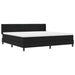 Pat boxspring cu saltea cu saltea Negru 200 x 200 cm - WALTI WALTI