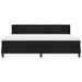 Pat boxspring cu saltea cu saltea Negru 200 x 200 cm - WALTI WALTI