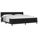 Pat boxspring cu saltea cu saltea Negru 200 x 200 cm - WALTI WALTI