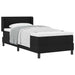Pat boxspring cu saltea cu saltea Negru 90 x 200 cm - WALTI WALTI
