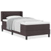 Pat boxspring cu saltea cu saltea Maro închis 90 x 200 cm - WALTI WALTI