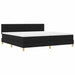 Pat cu arc LED cu benzi LED Negru 200 x 200 cm țesătură - WALTI WALTI