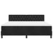 Pat cu arc LED cu saltea cu led Negru 180 x 200 cm Catifea - WALTI WALTI