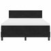 Pat cu arc LED cu saltea cu led Negru 160 x 200 cm Catifea - WALTI WALTI