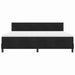 Pat cu arc LED cu saltea cu led Negru 200 x 200 cm Catifea - WALTI WALTI