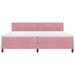 Pat cu arc LED cu saltea cu led Roz 200 x 200 cm Catifea - WALTI WALTI