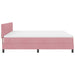 Pat cu arc LED cu saltea cu led Roz 200 x 200 cm Catifea - WALTI WALTI