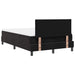 Pat cu arc LED cu saltea cu led Negru 120 x 200 cm Catifea - WALTI WALTI