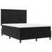 Pat cu arc LED cu saltea Negru 140 x 190 cm țesătură - WALTI WALTI