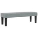Pat cu arcuri cu headboard Gri deschis 120 x 200 cm țesătură - WALTI WALTI