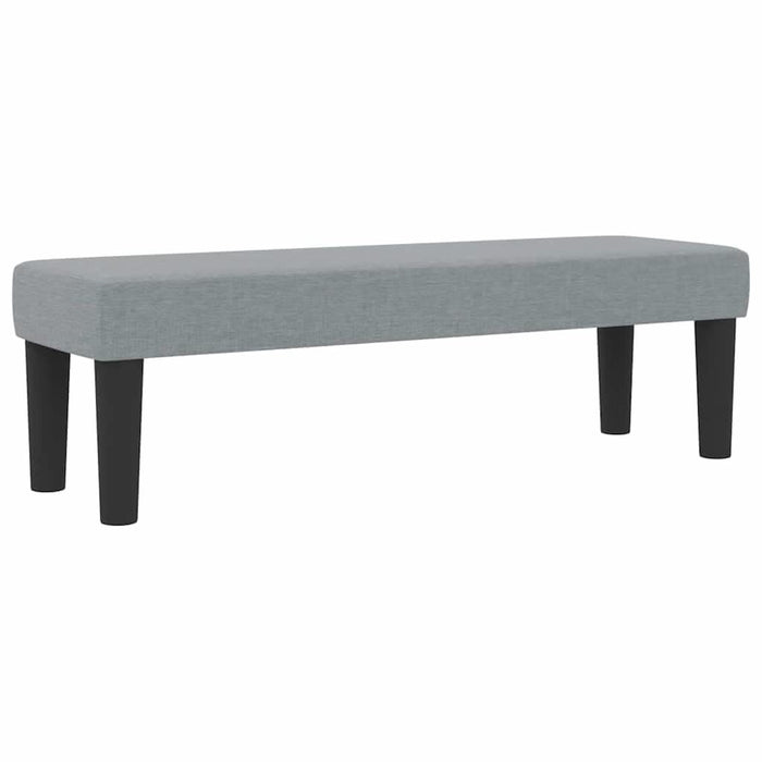 Pat cu arcuri cu saltea Gri deschis 120 x 200 cm țesătură - WALTI WALTI
