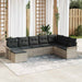 Set de canapele pentru grădină 8 pcs Gri deschis Rattan poli - WALTI WALTI
