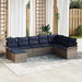 Set de canapele pentru grădină 8 pcs Gri deschis Rattan poli - WALTI WALTI