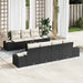 Set de canapele pentru grădină cu pernă 8 pcs Negru, Crem - WALTI WALTI