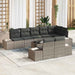 Set de canapele pentru grădină 9 pcs Gri 319 x 154 x 85 cm - WALTI WALTI