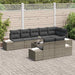 Set de canapele pentru grădină 9 pcs Gri 319 x 154 x 85 cm - WALTI WALTI