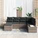 Set de canapele pentru grădină 6 pcs Gri 264 x 154 x 85 cm - WALTI WALTI